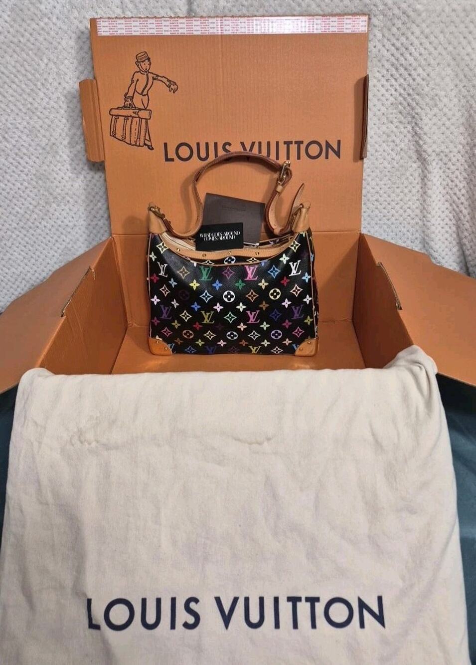 Louis Vuitton Monogram Multicolore Klara Black Shoulder Bag 2005 WGACA